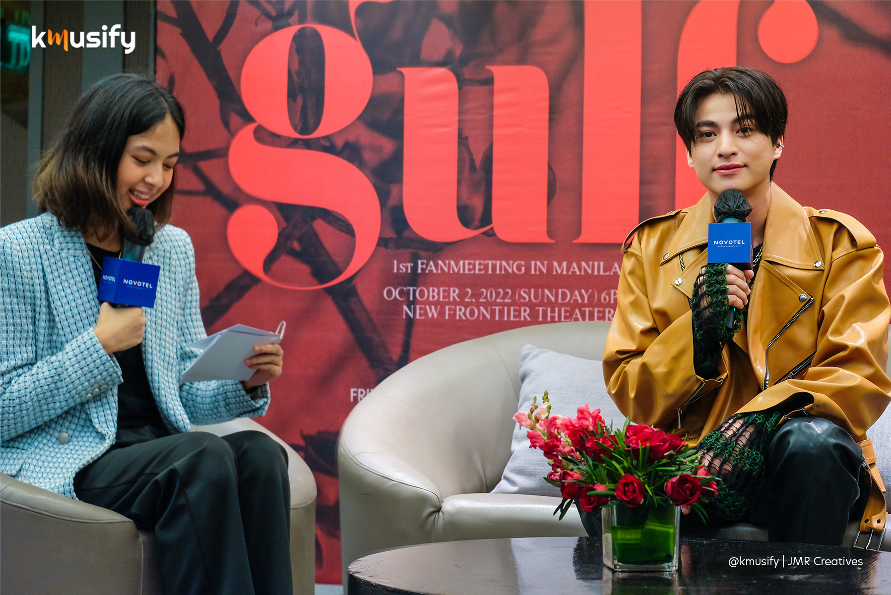 The Actor with a Healing Smile: Gulf's 1st Fan Meeting in Manila