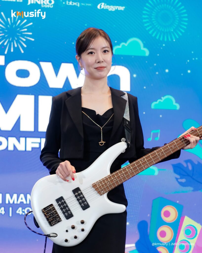 Jang Hyeri at the SBTown Music Fiesta Media Conference